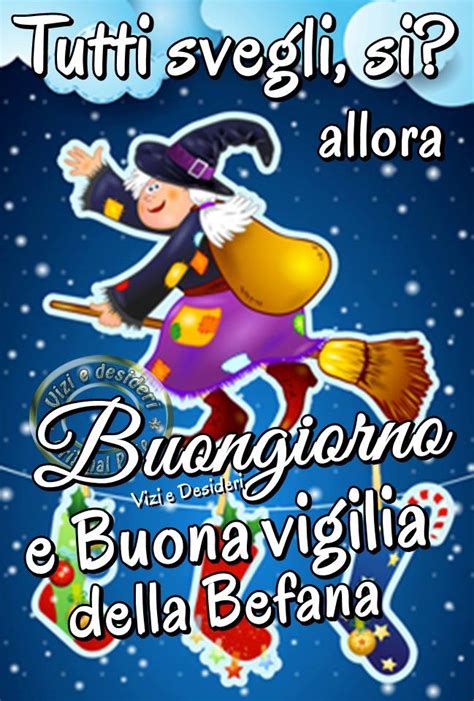 immagini buongiorno befana